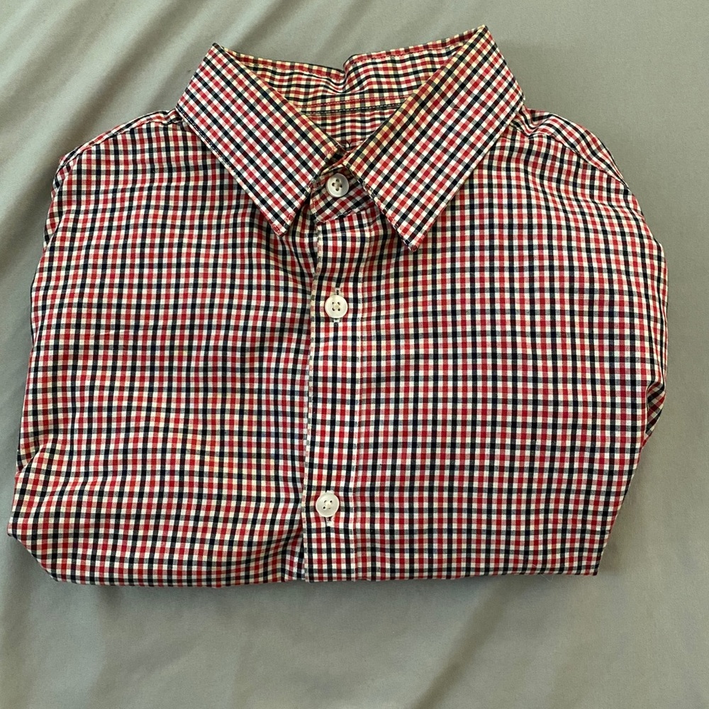 H&M Men’s Button Down Striped Slim Fit Shirt (S)